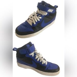 Nike Court Borough  Basketball Shoes Big Boy Size 6.5Y, CD8872-001